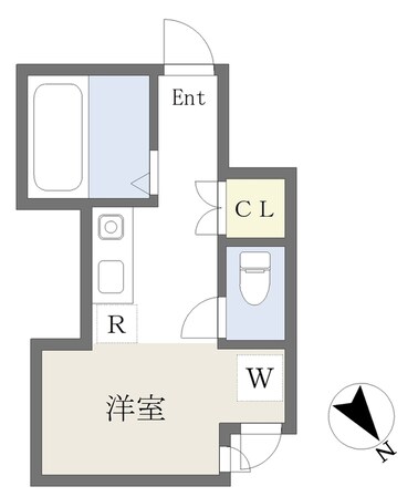 立会川駅 徒歩4分 1階の物件間取画像